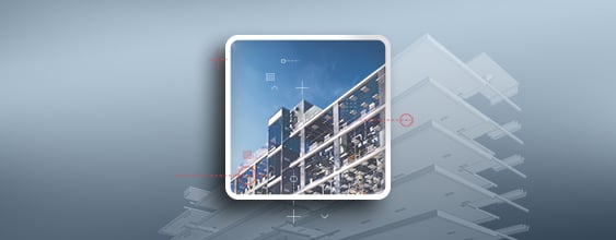 lens magnifying building